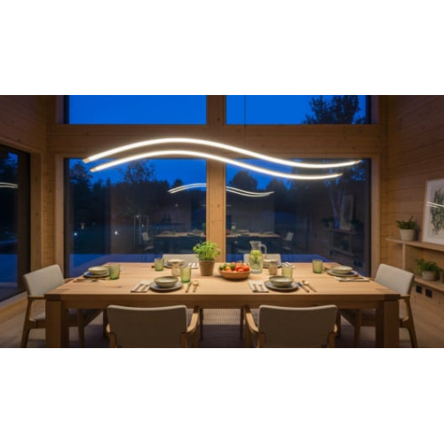 Подвесной светильник Цунами двойной