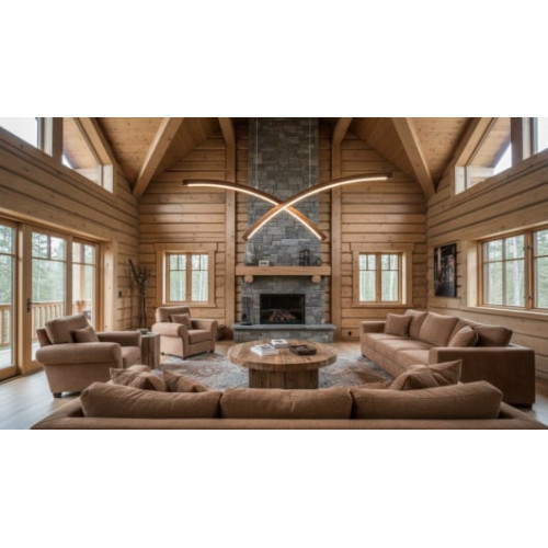 Подвесной светильник двойной - Ласточка