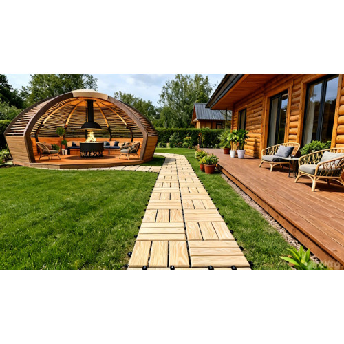 Садовый паркет