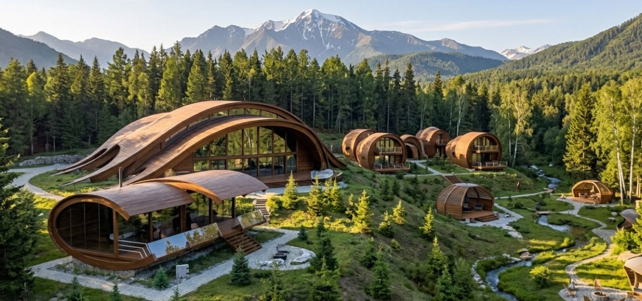 Гнуто-клеенные деревянные конструкции от производителя ВудВэйв